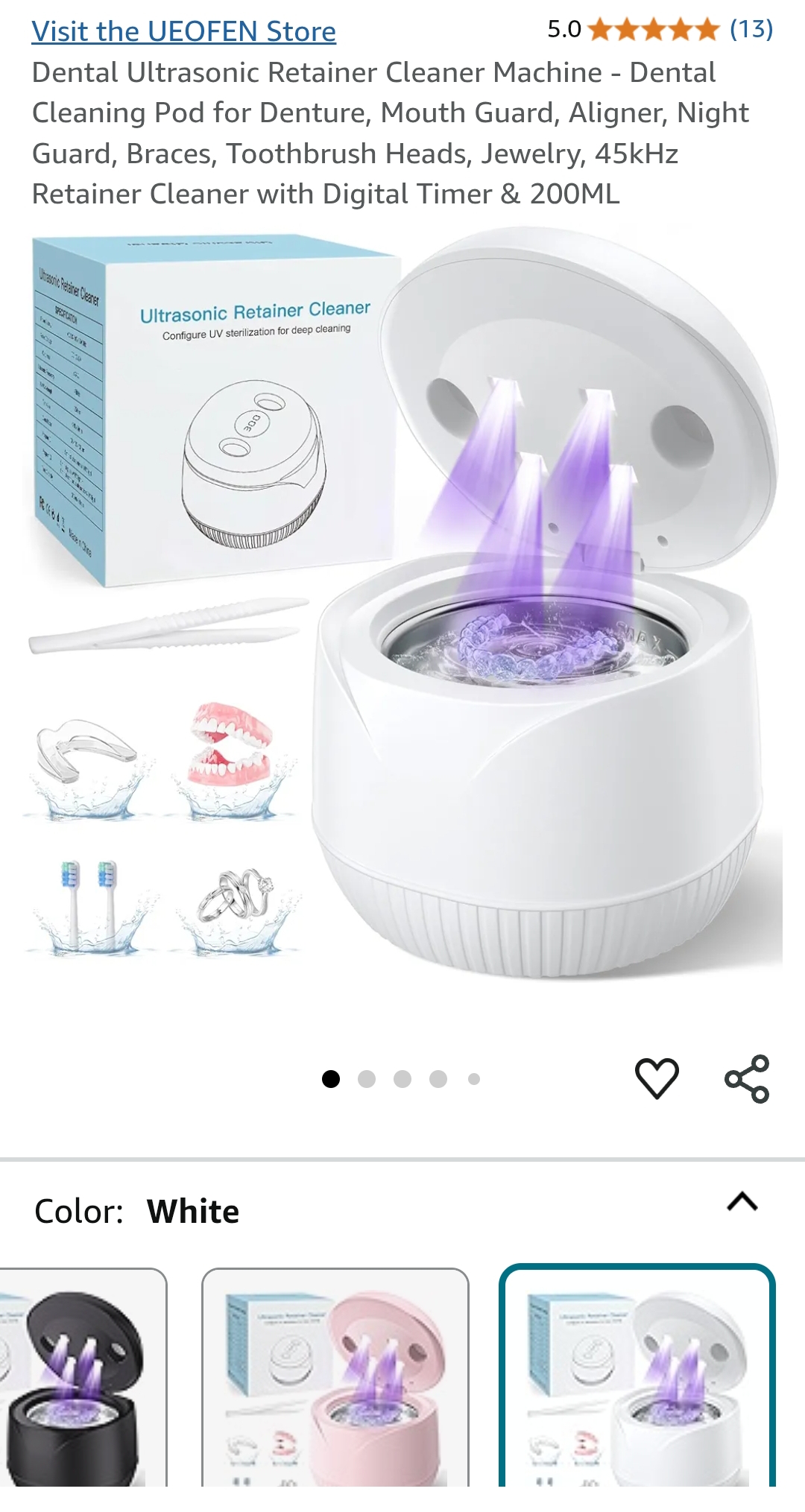 Retainer Cleaner Machine