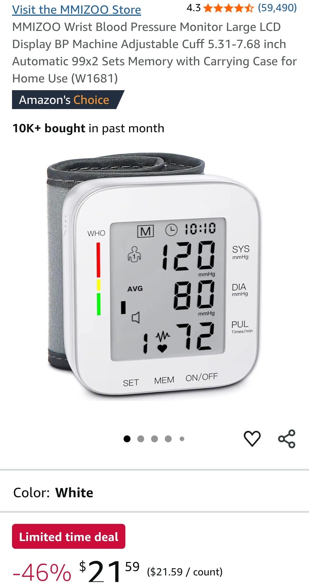 blood pressure monitor