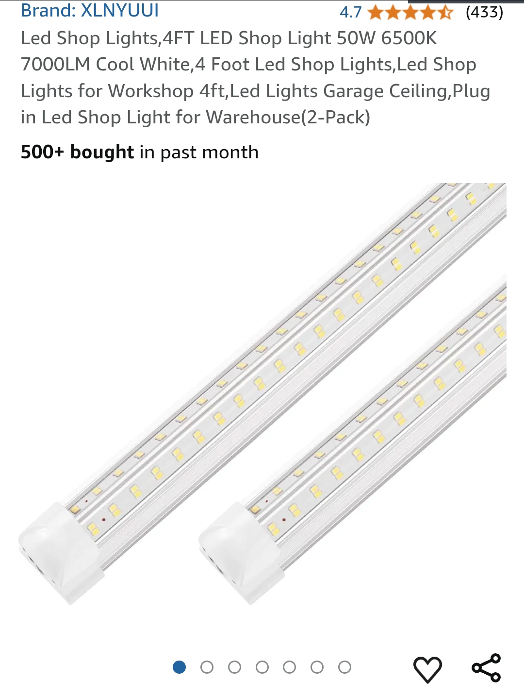 led shop lights for workshop 4ft