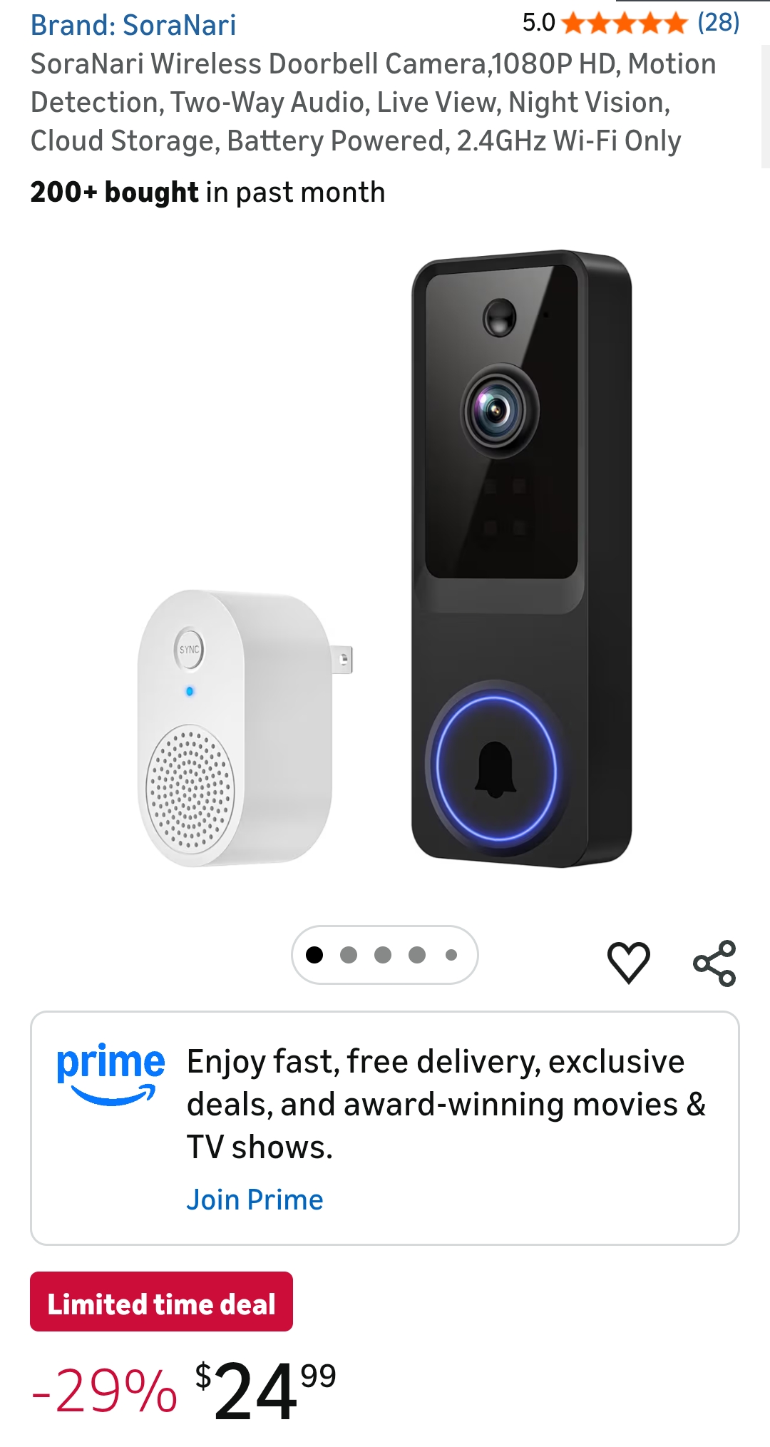 doorbell camera wireless