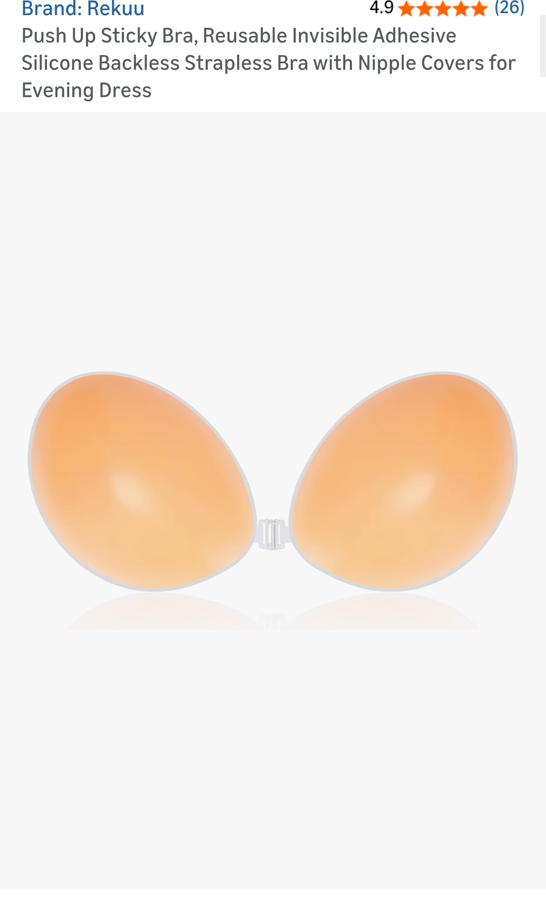 Rekuu Reusable Silicone Bra