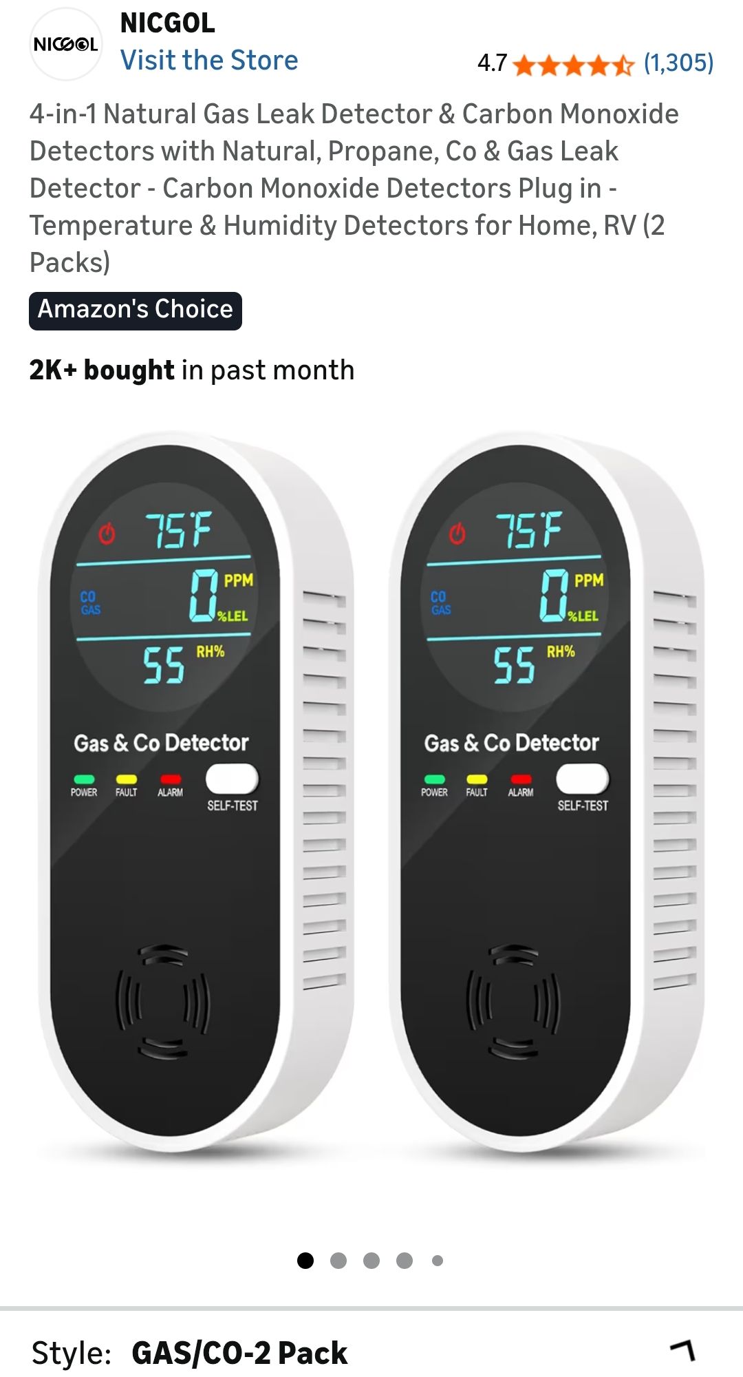 Carbon Monoxide Detectors