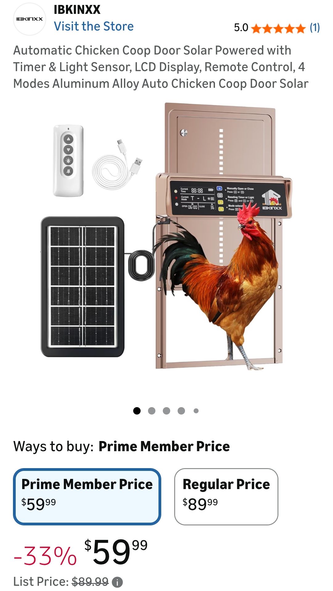 automatic chicken coop door