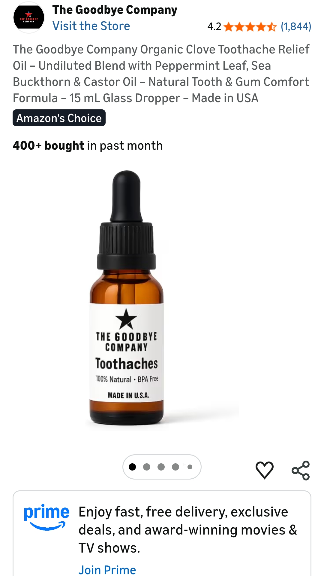 The Goodbye Company Organic