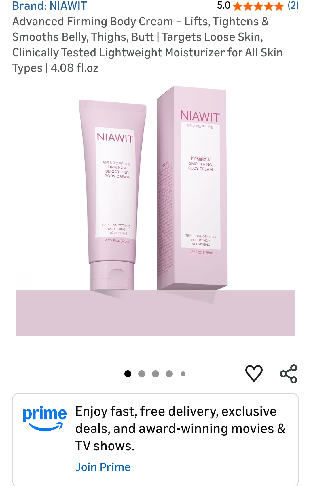 Firming Body Cream