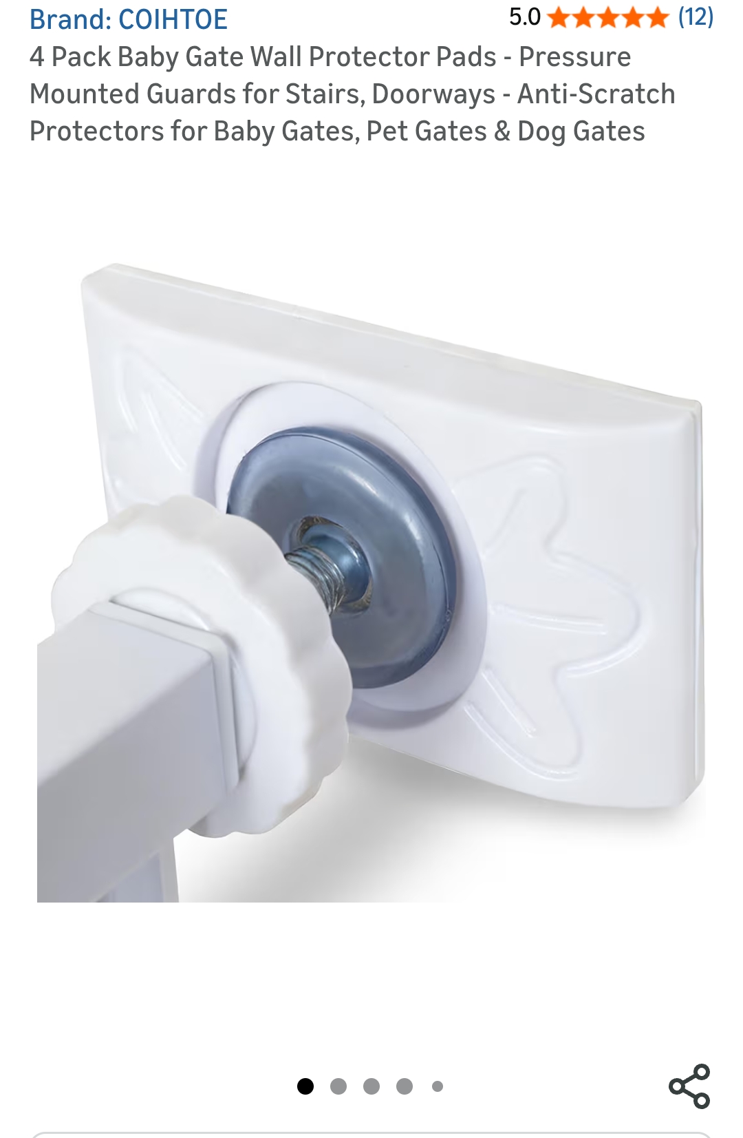 Baby Gate Wall Protector