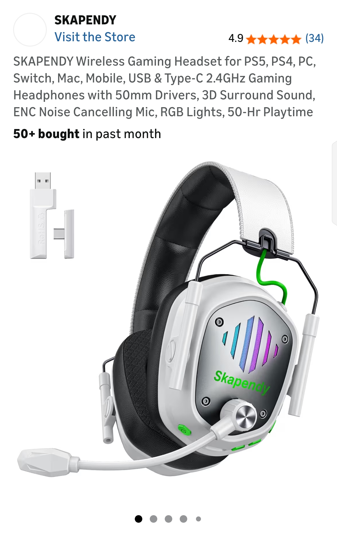 wireless gaming headset