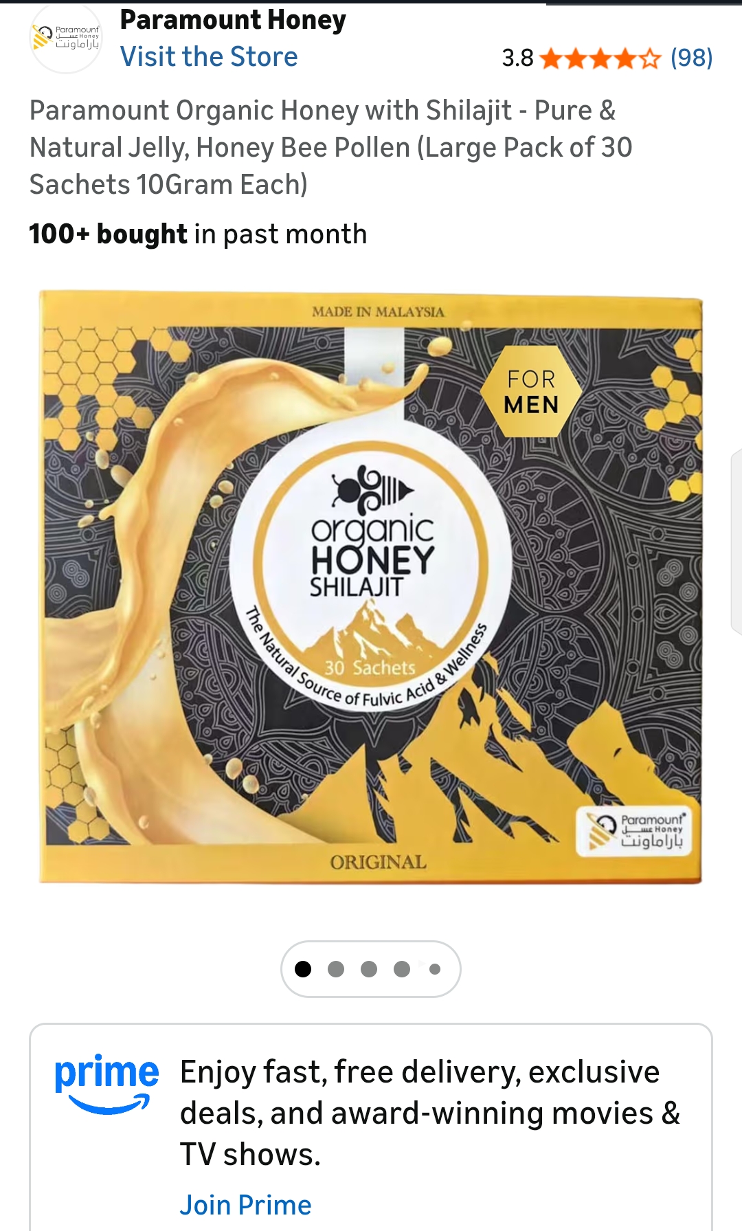 Honey for men