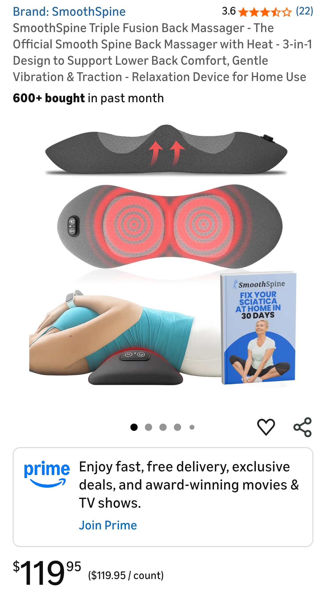SmoothSpine Triple Fusion Back Massager - The Official Smooth