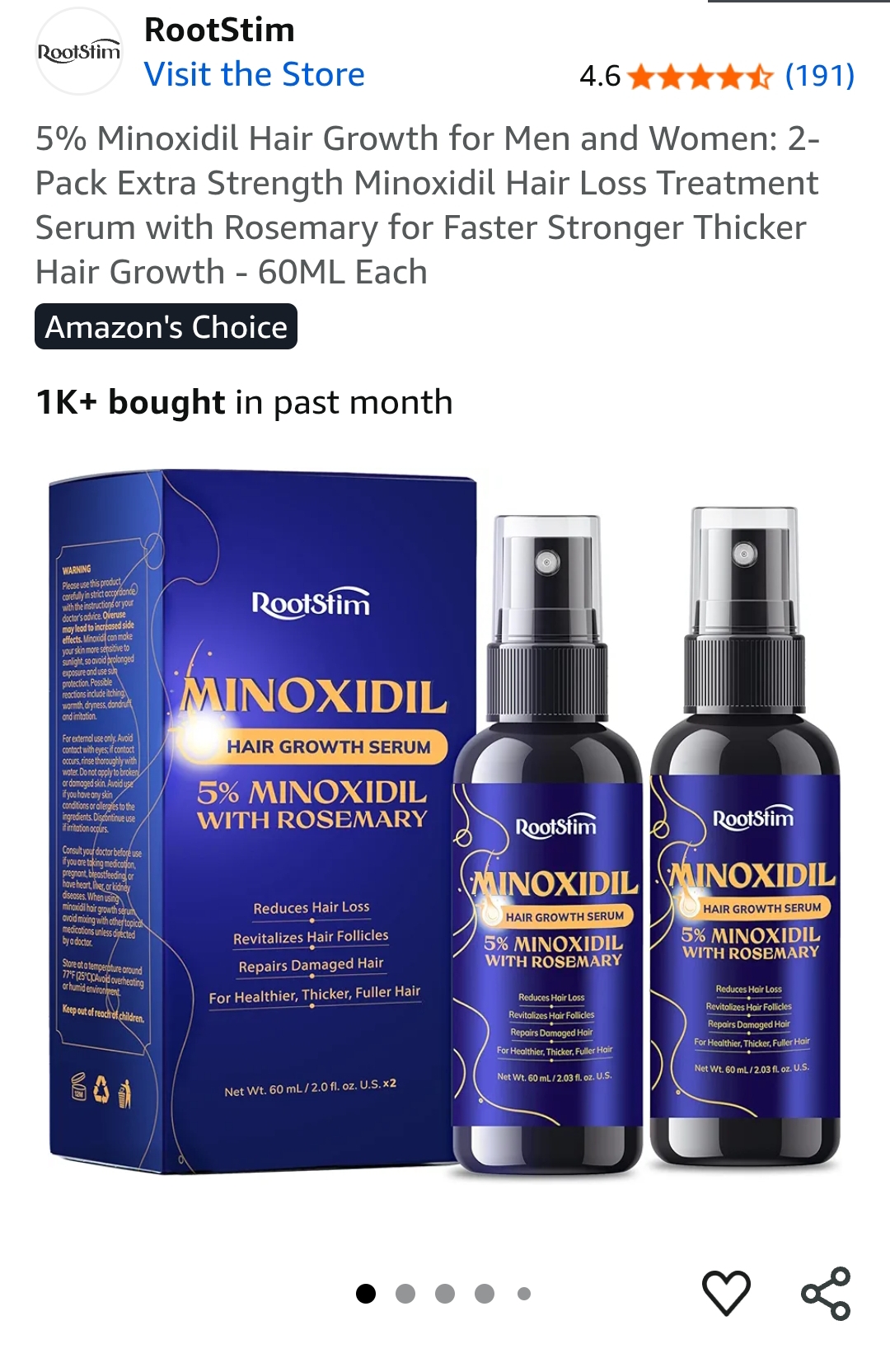Minoxidil Hair Growth