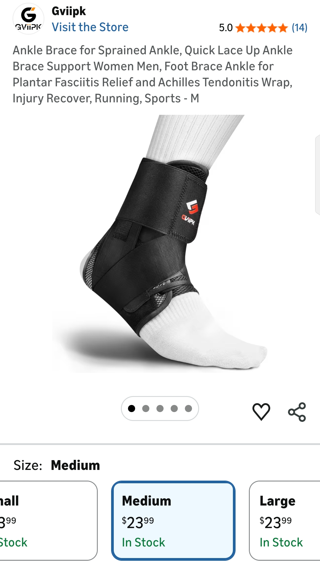 Ankle Brace for Sprained Ankle
