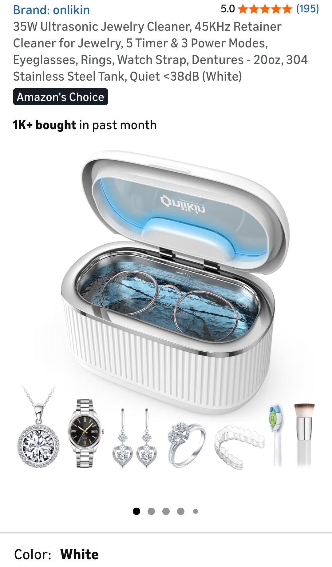 jewelry cleaner