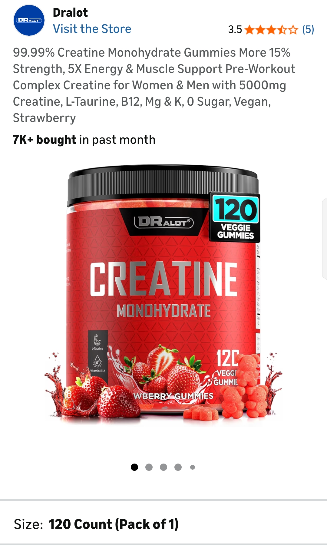 Monohydrate Gummies More