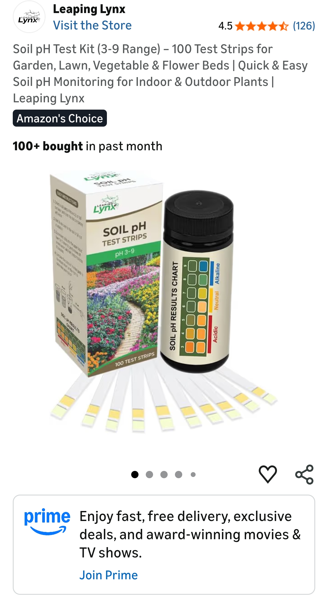 Soil pH Test Kit