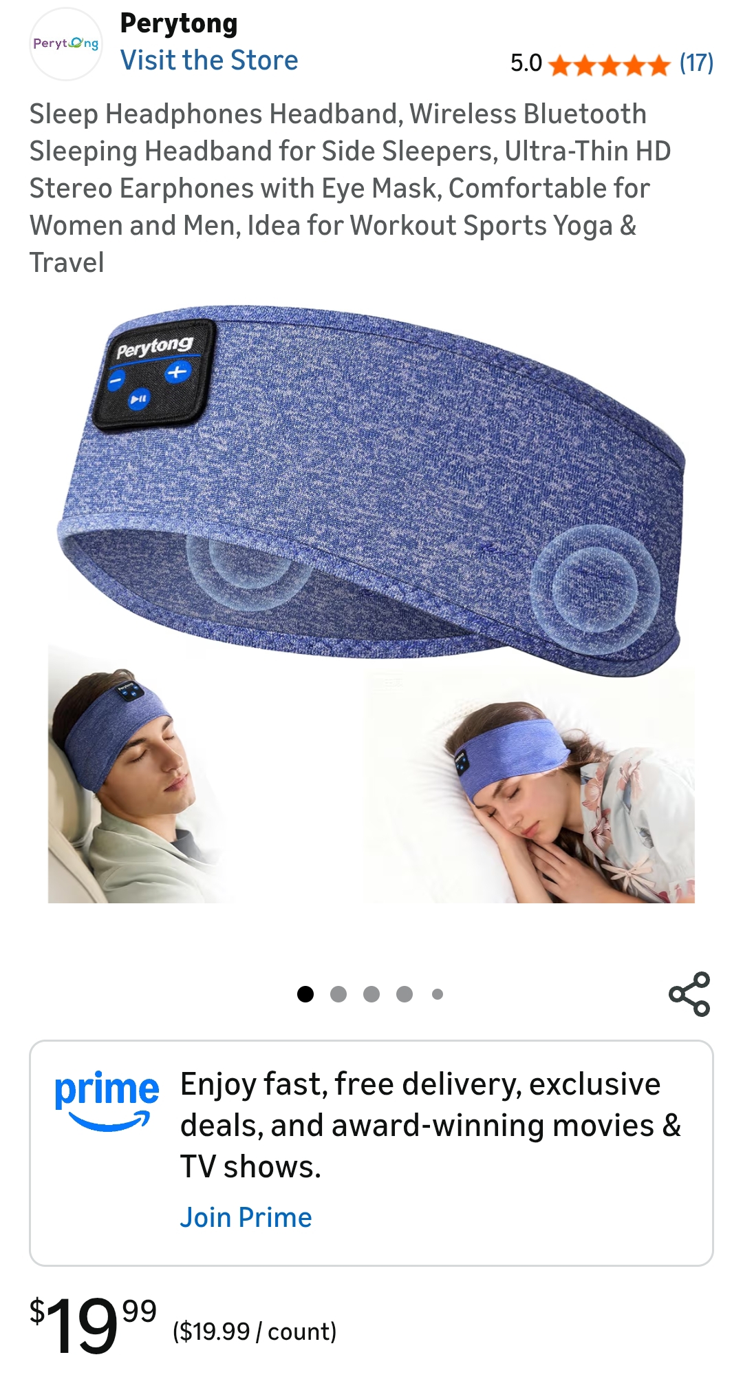sleep headphones headband