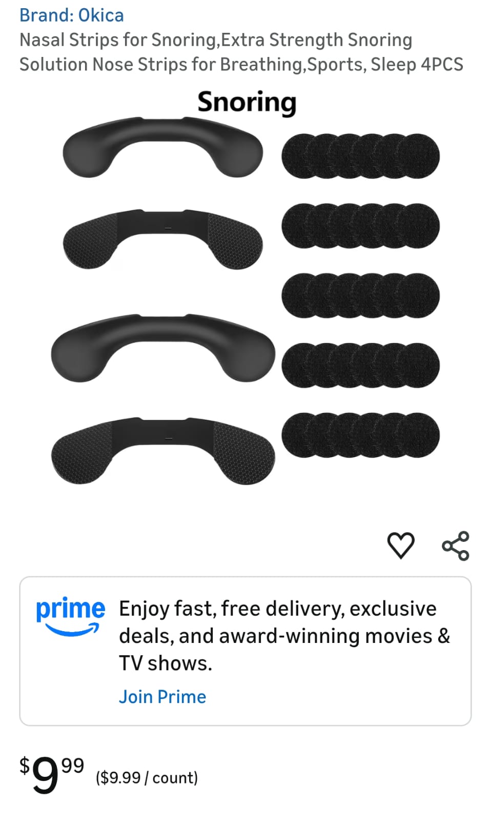 Nasal Strips for Snoring