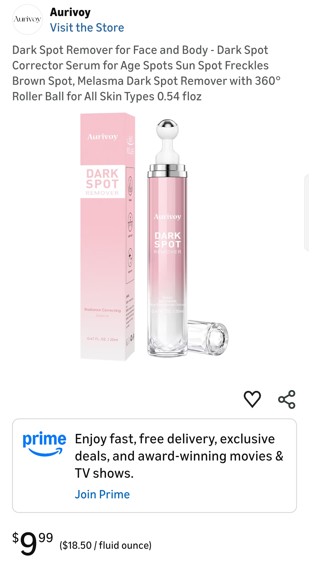 Dark Spot Remover for