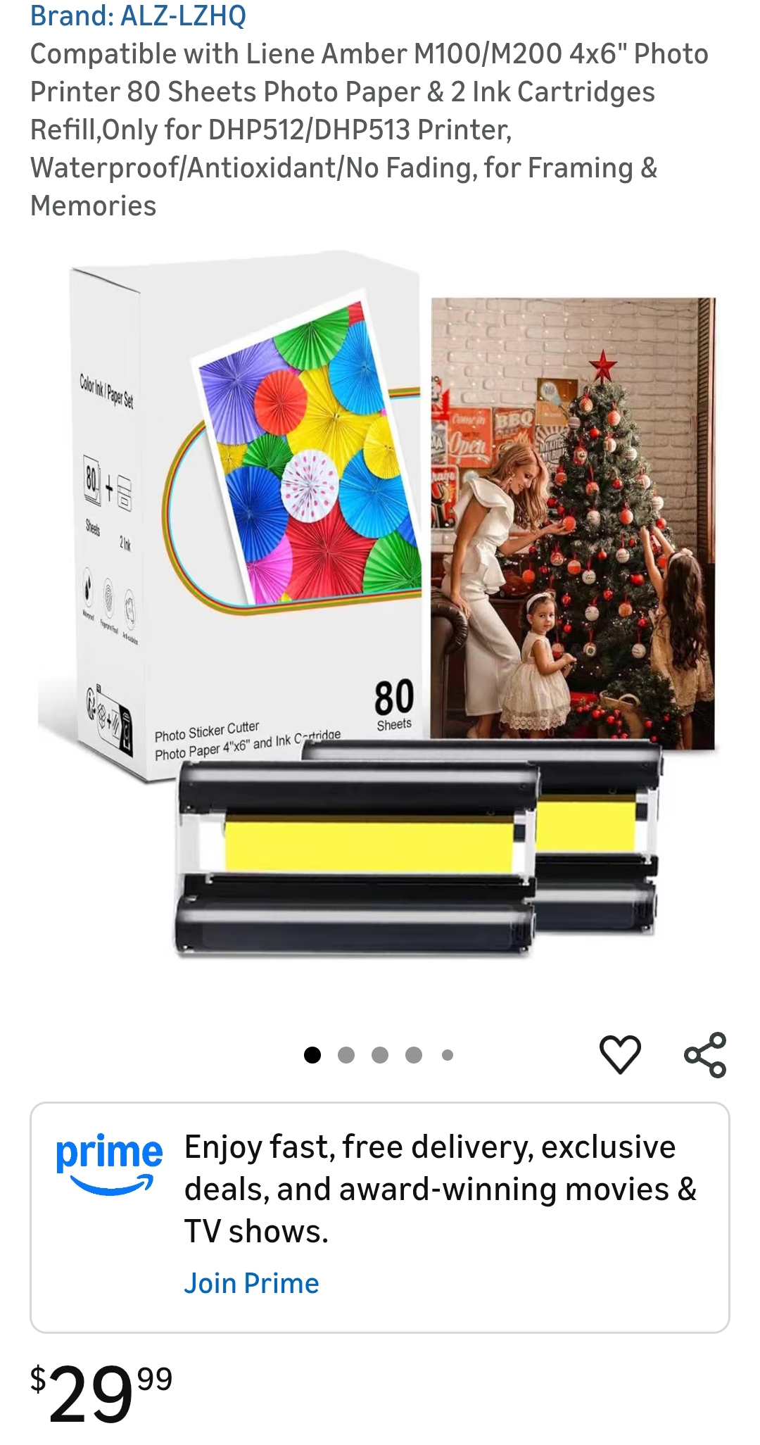 liene photo printer ink cartridge