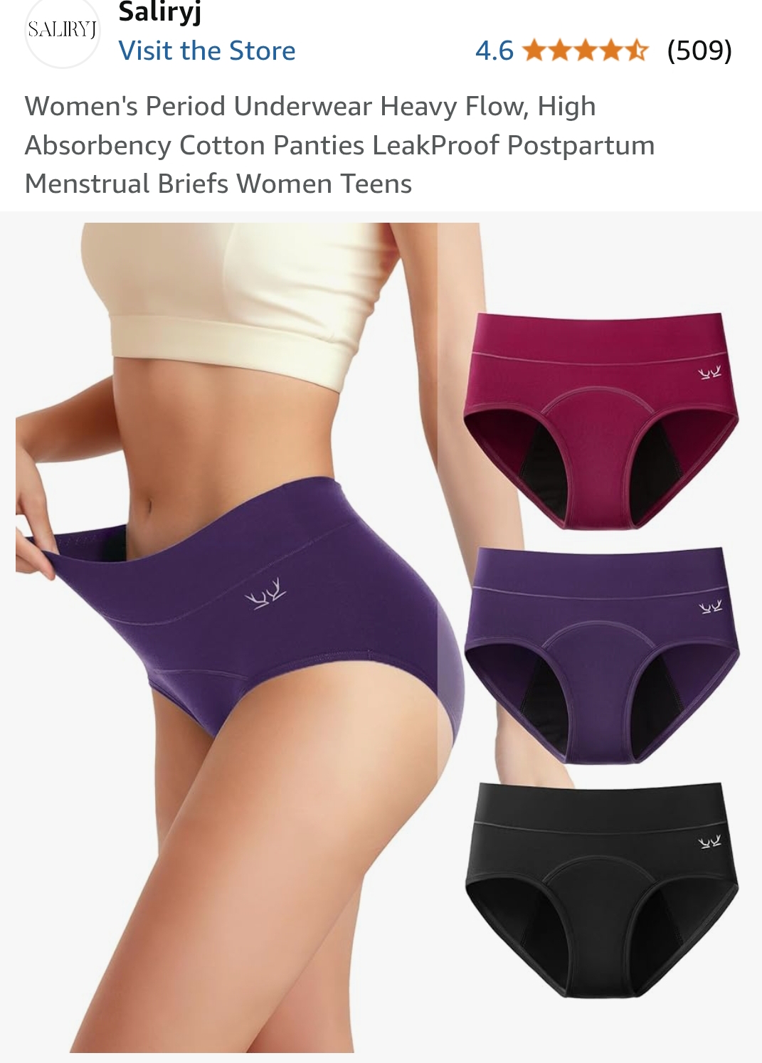 postpartum underwear