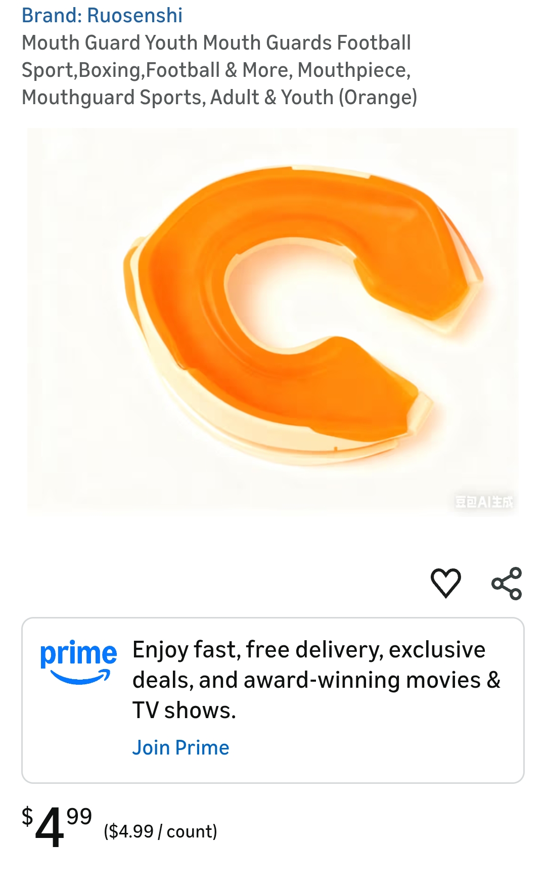 Mouth Guard or Mouthguard Sports