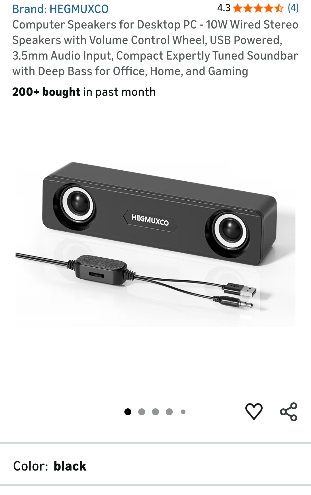 speakers for computer desktop