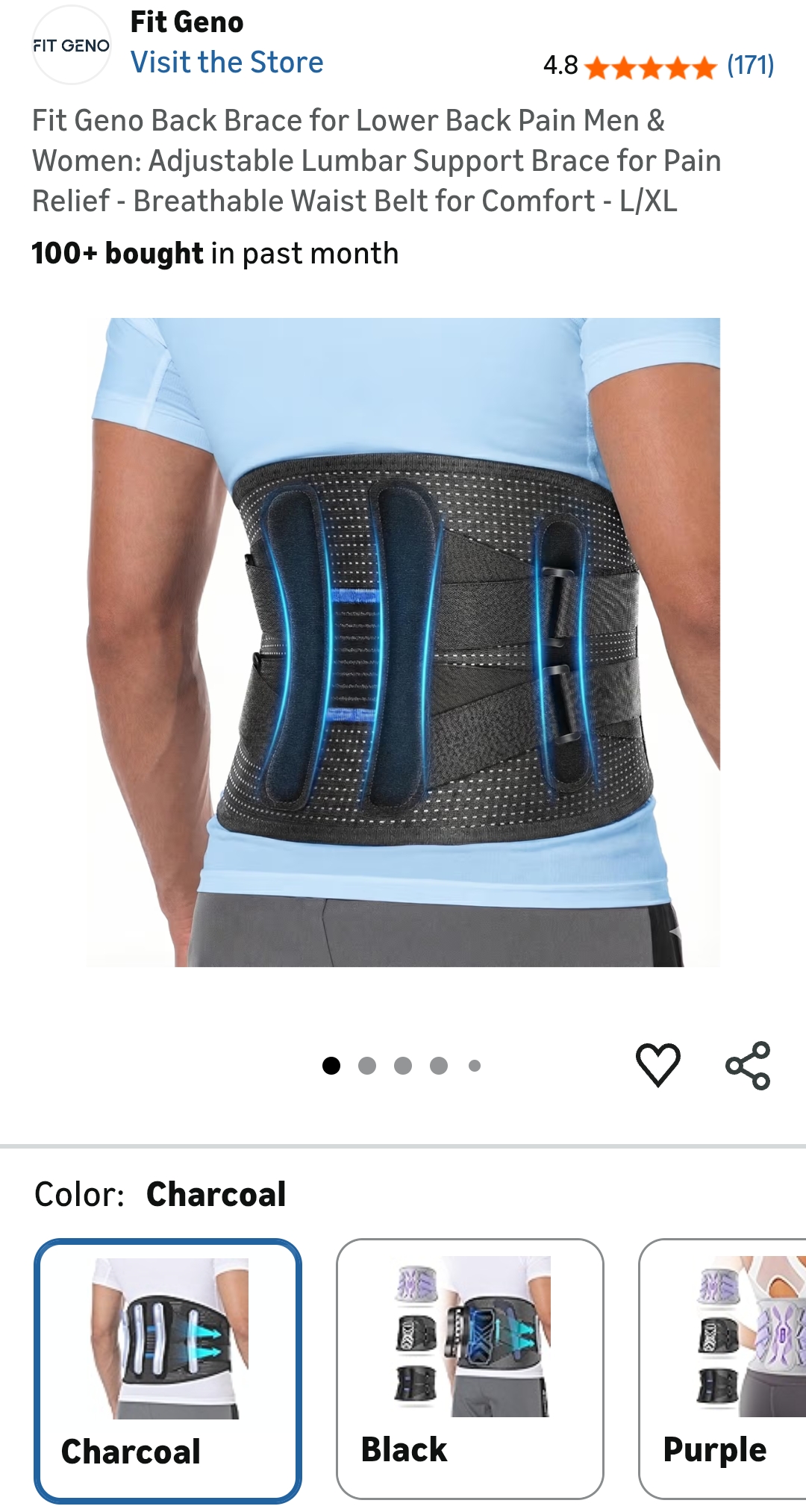 lower back brace