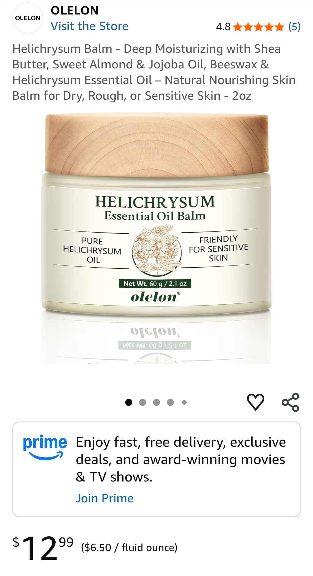 Helichrysum Balm