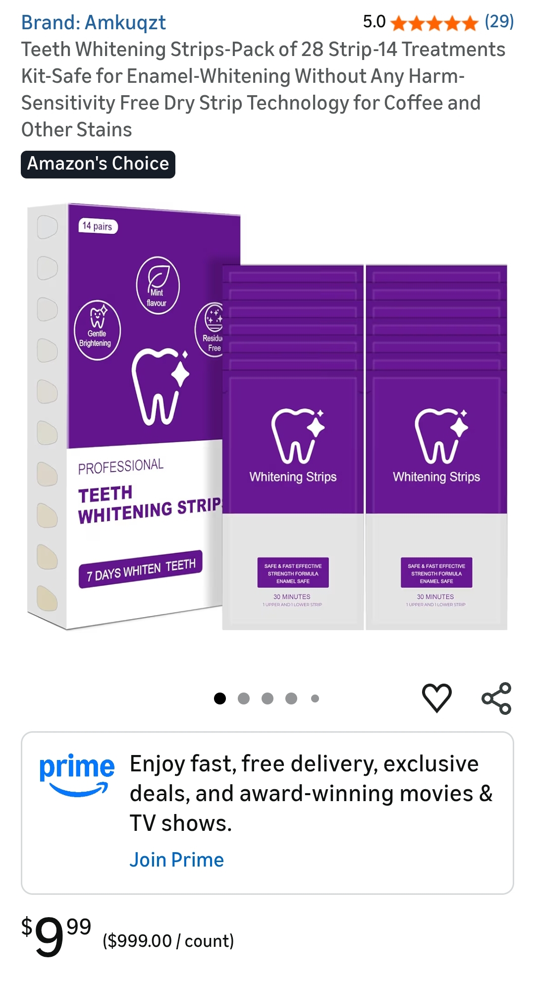 Teeth Whitening Strips-Pack of 28 Strip-14