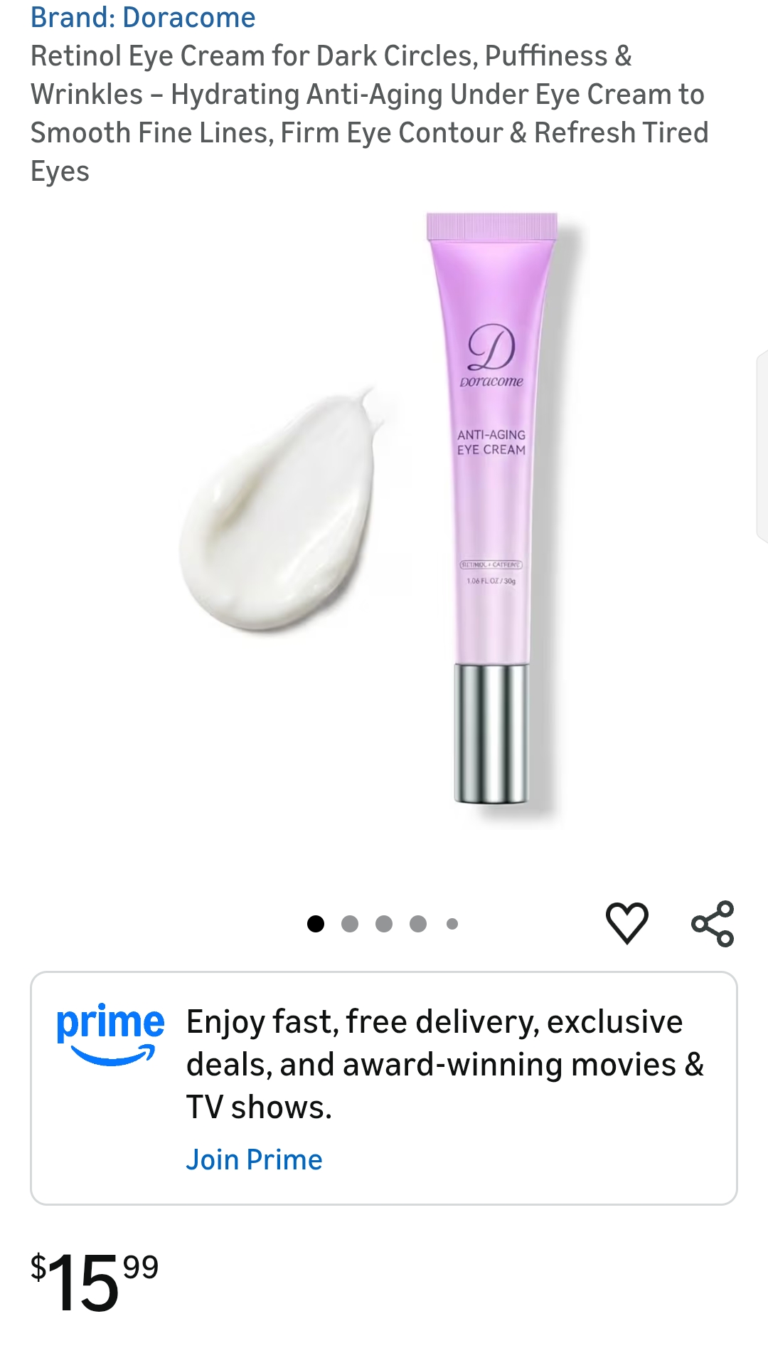 Doracome Magnesium Fast Absorbing Non Greasy