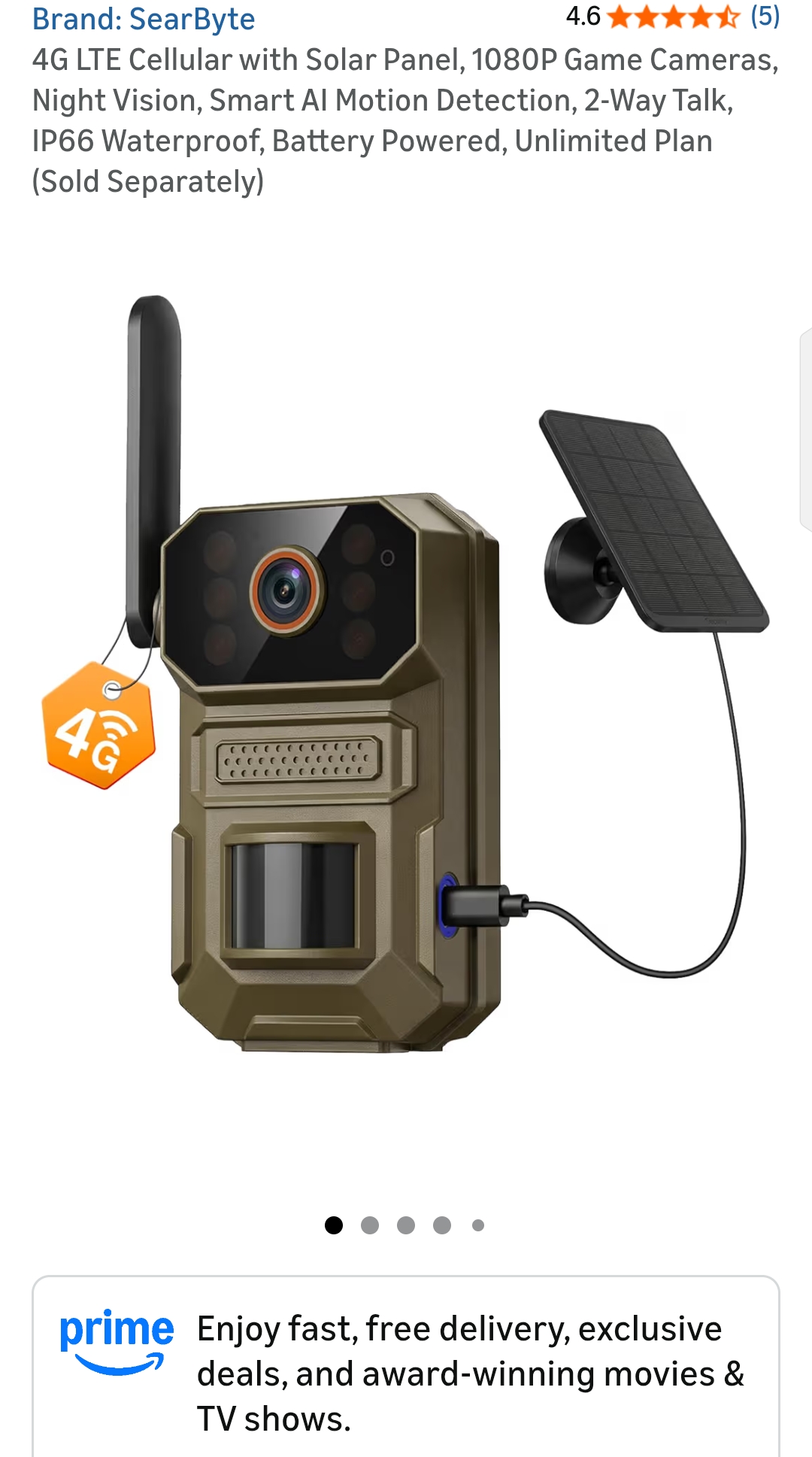 SearByte trail camera