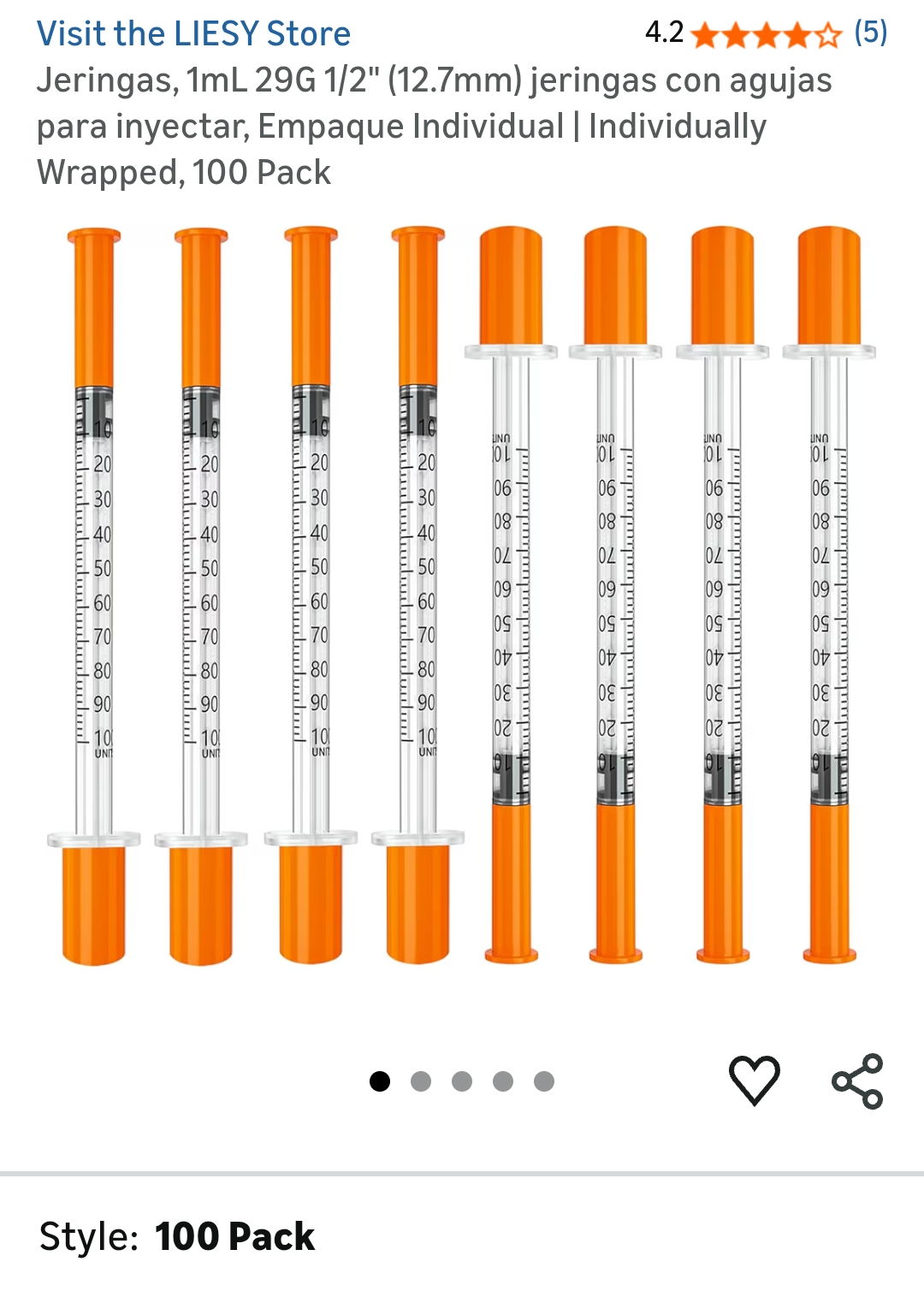 syringe needles