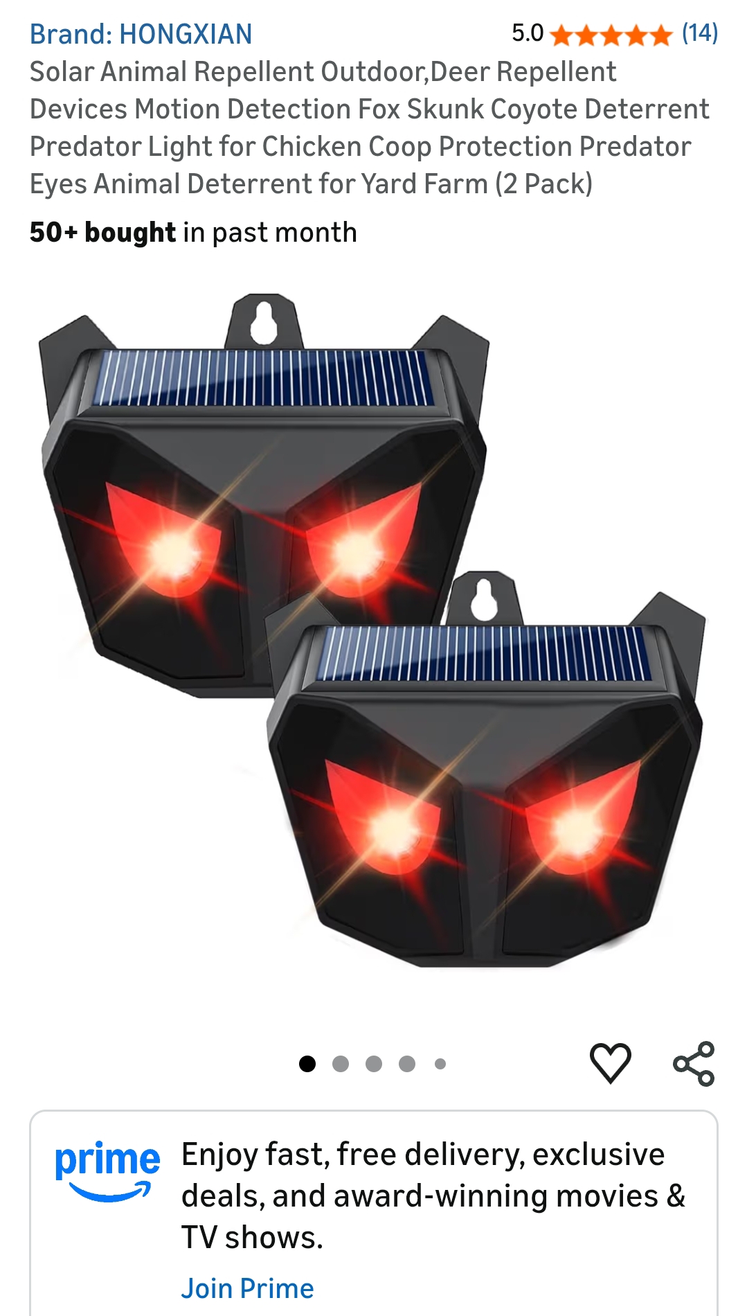 deer repellent devices motion detection