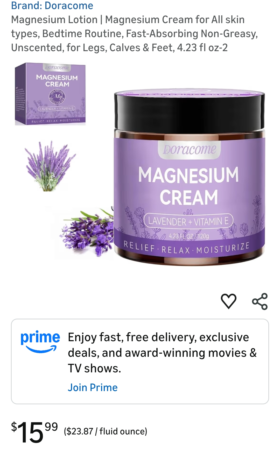 Magnesium Lotion
