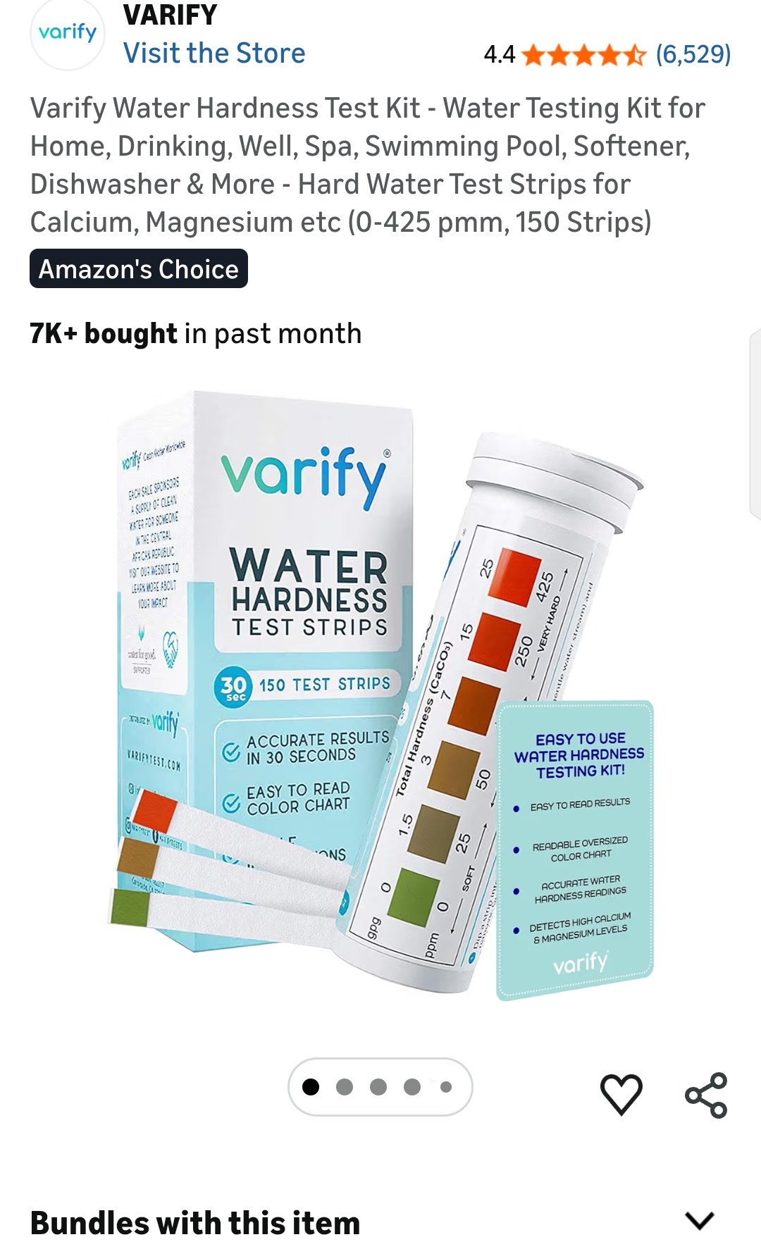 Water test kit