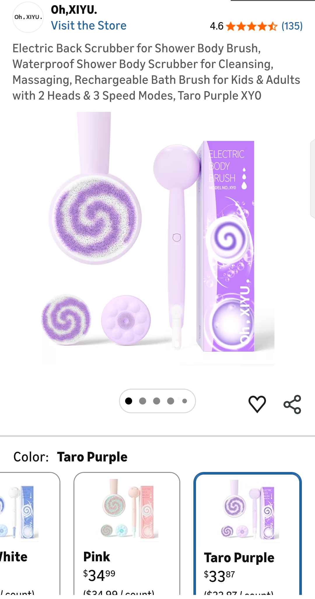 back scrubber for shower