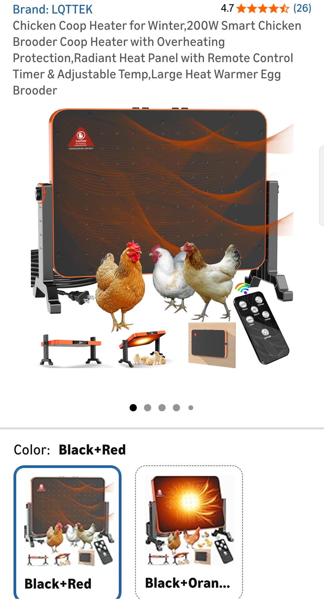 chicken coop heater