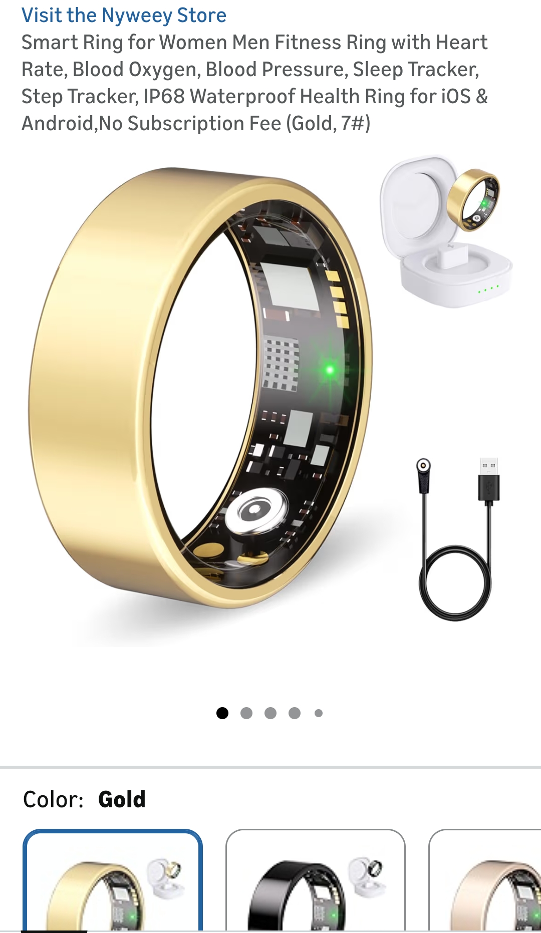 Smart Ring IP68