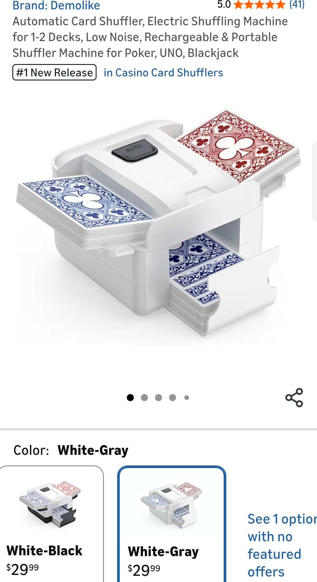 Automatic Card Shuffler
