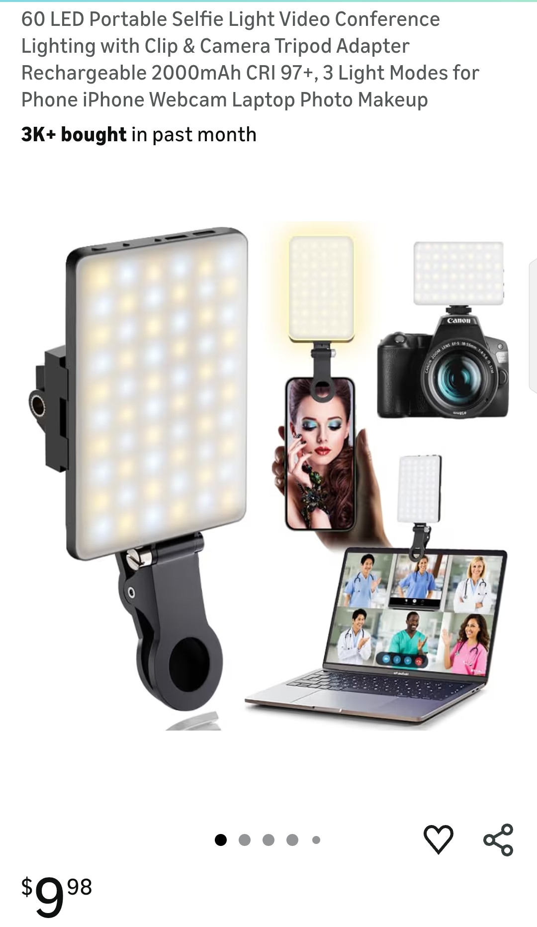 Selfie light