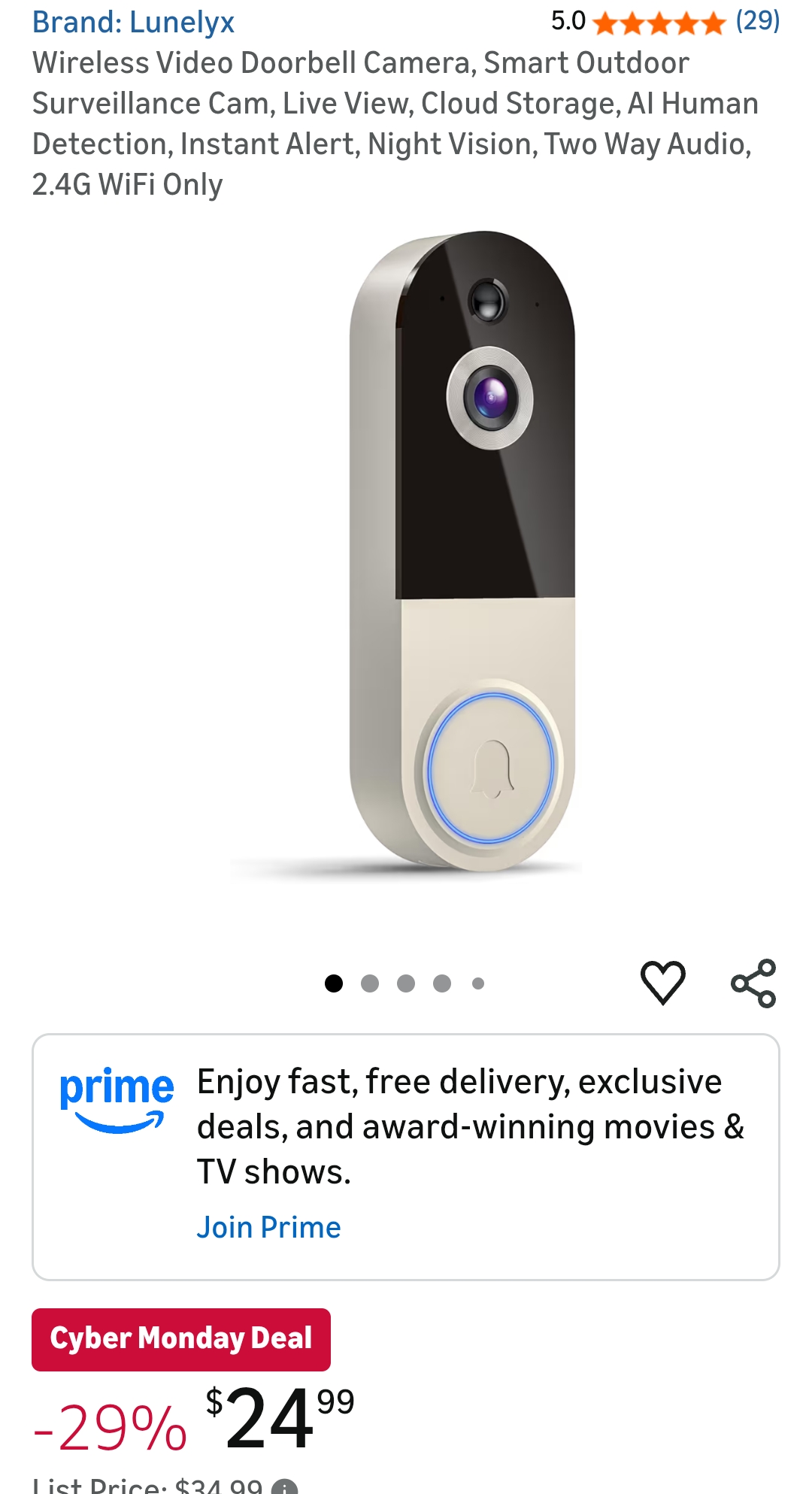 doorbell camera wireless