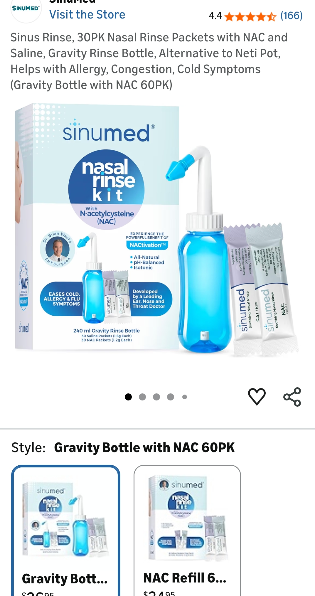 Nasal Rinse Packets