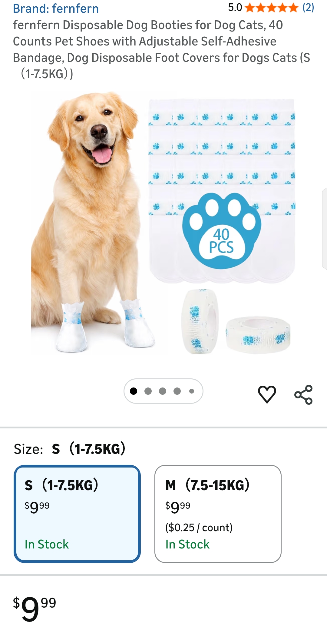 disposable dog booties