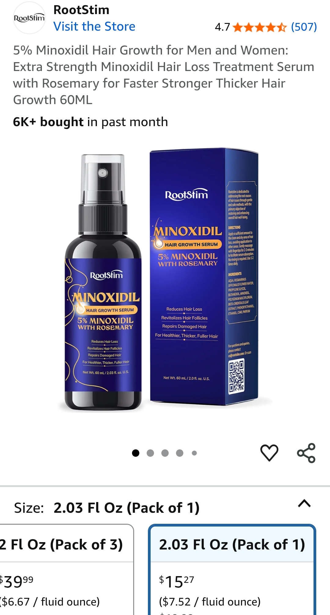 Minoxidil Hair Growth