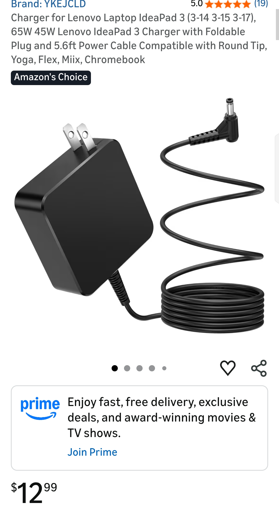 lenovo ideapad 3 charger