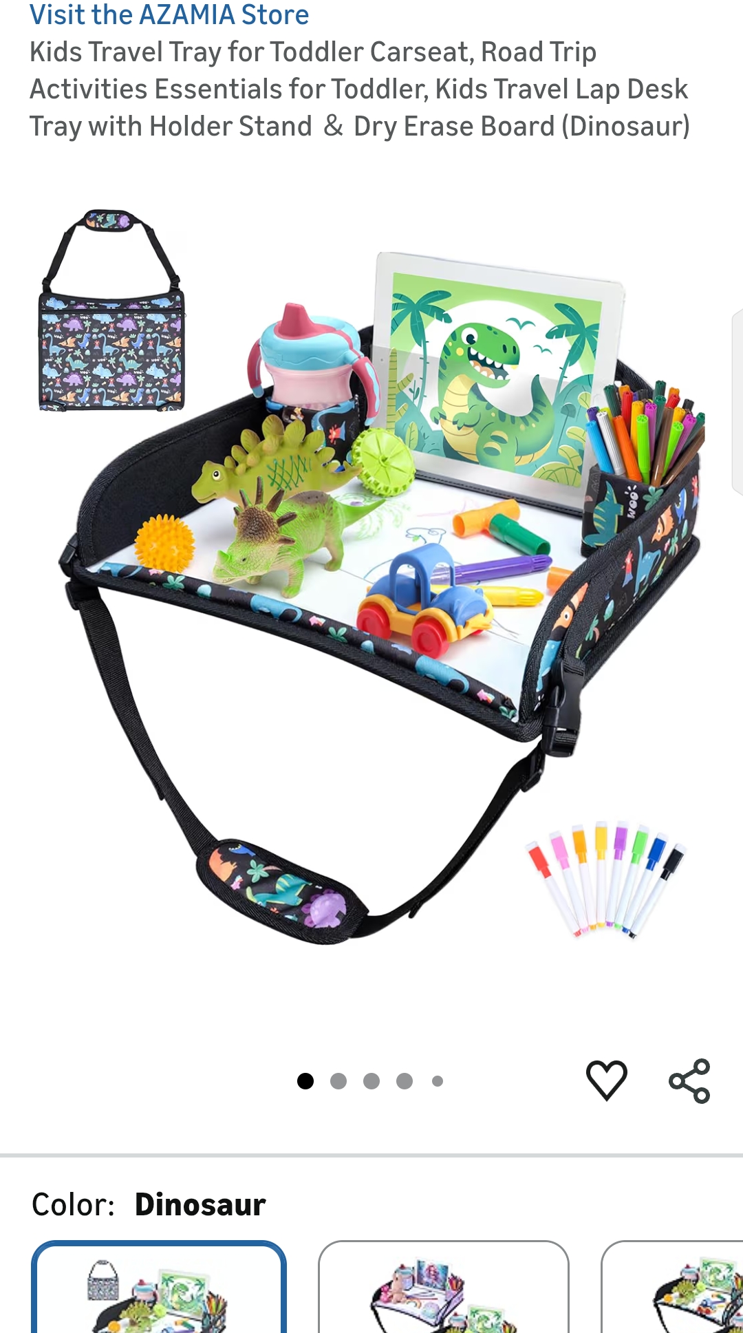 kids Travel Tray for car seat