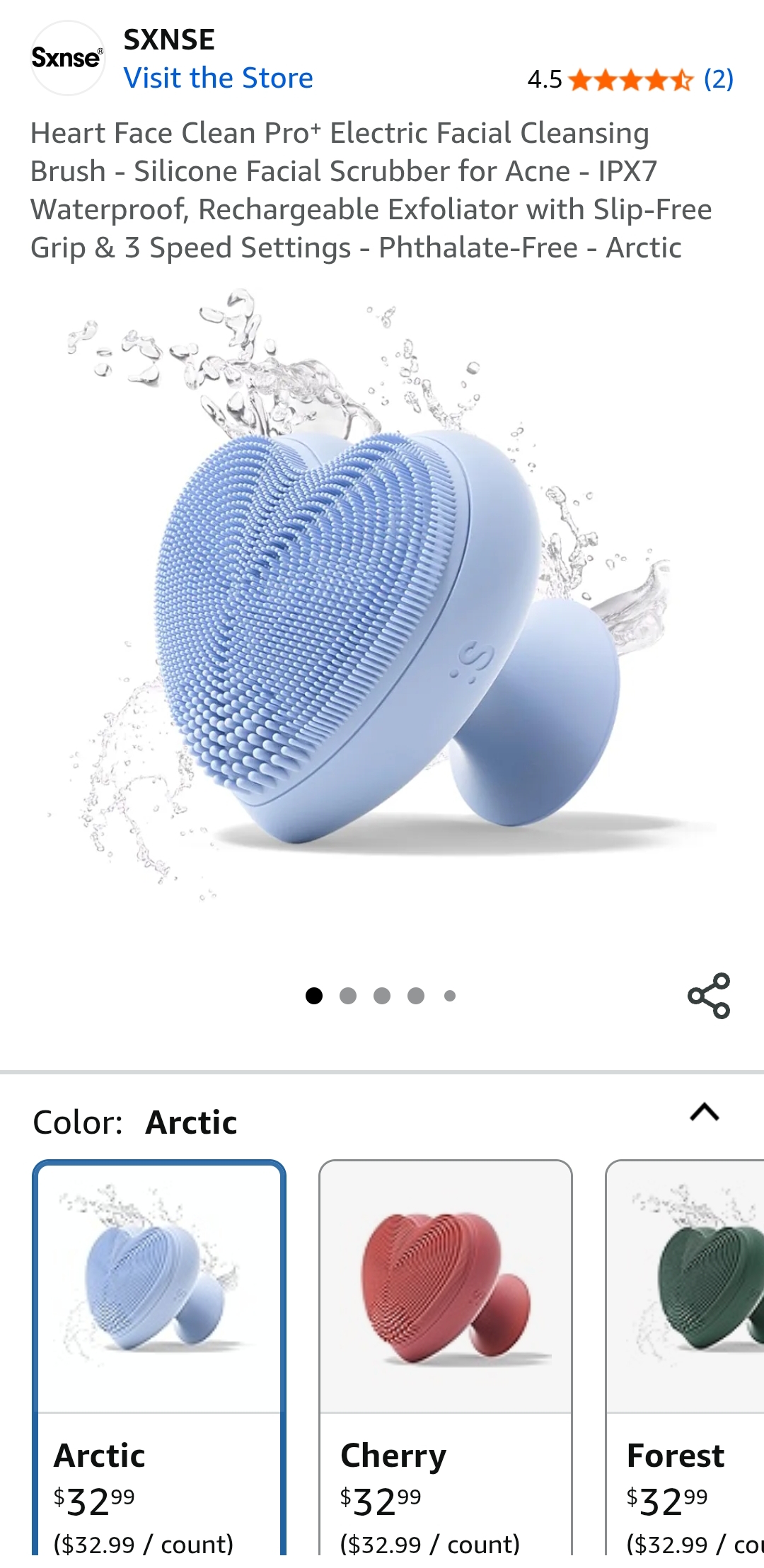 Electric Facial Cleansing Brush