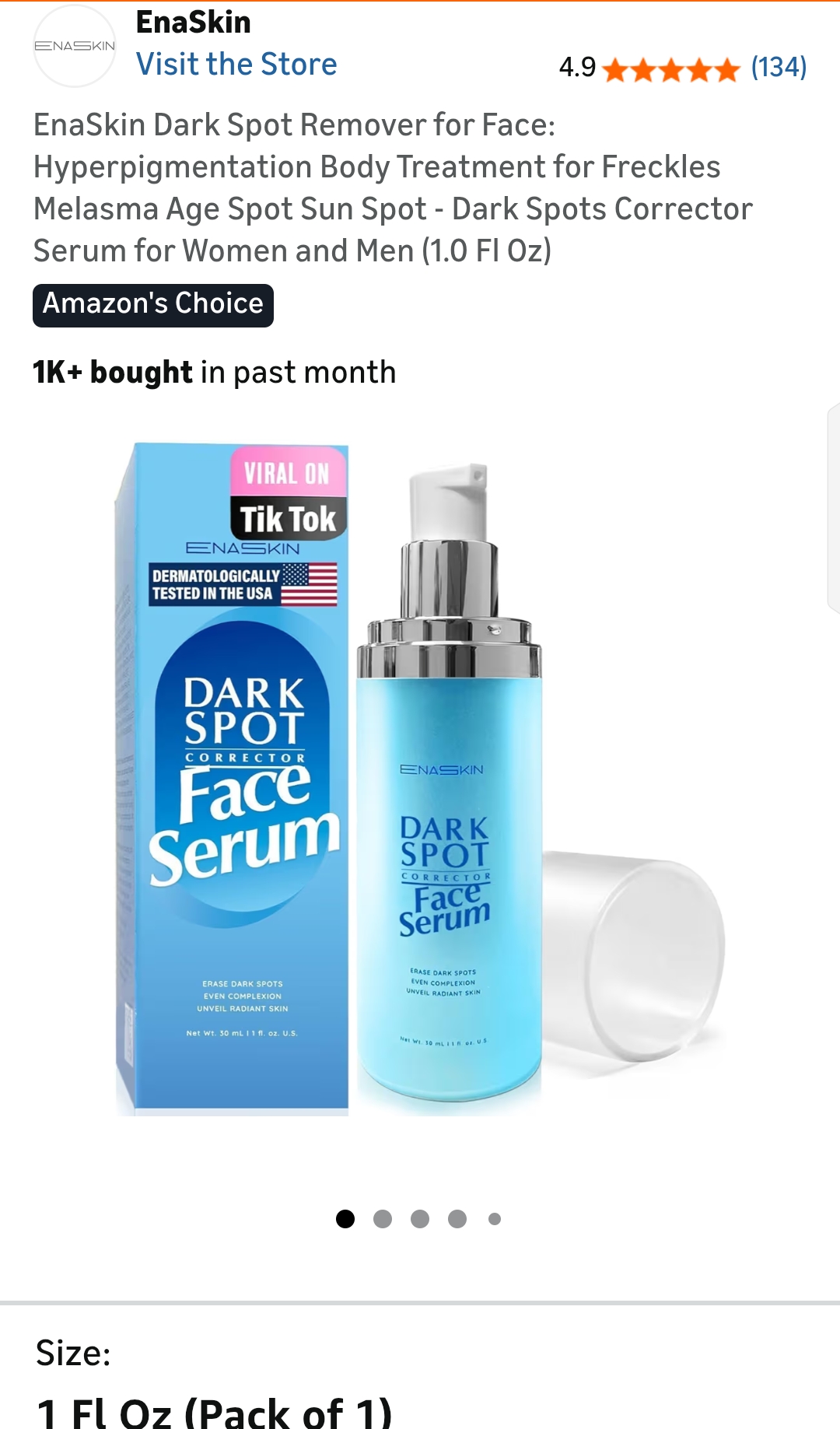 EnaSkin Dark Spot Remover for Face
