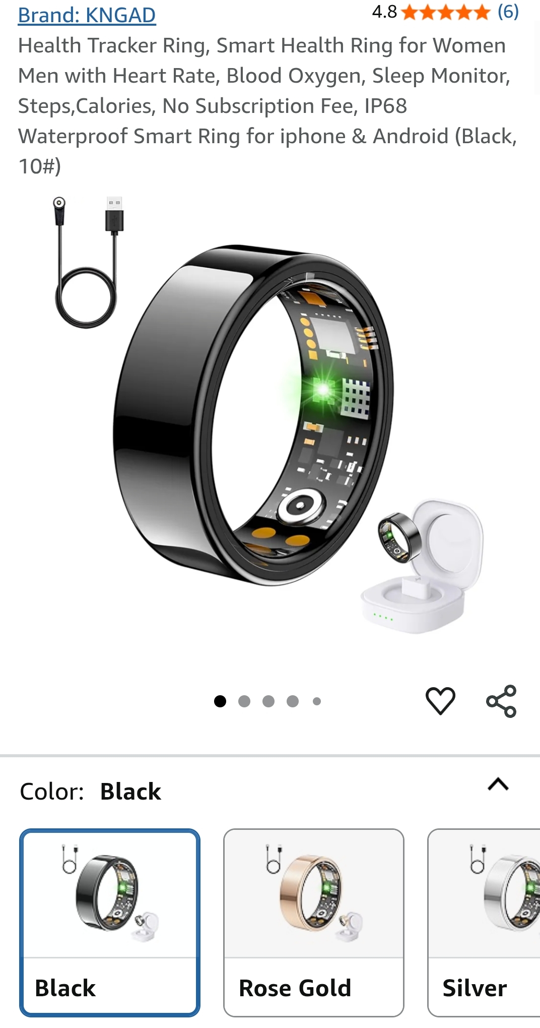 Health Tracker Ring