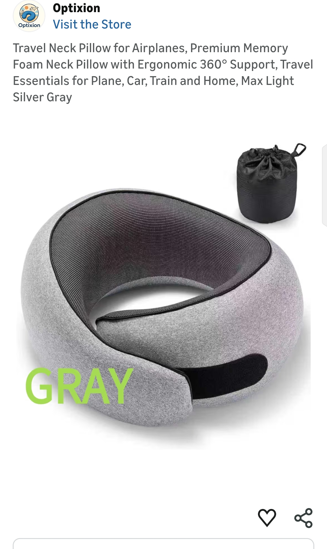 Travel Neck Pillow
