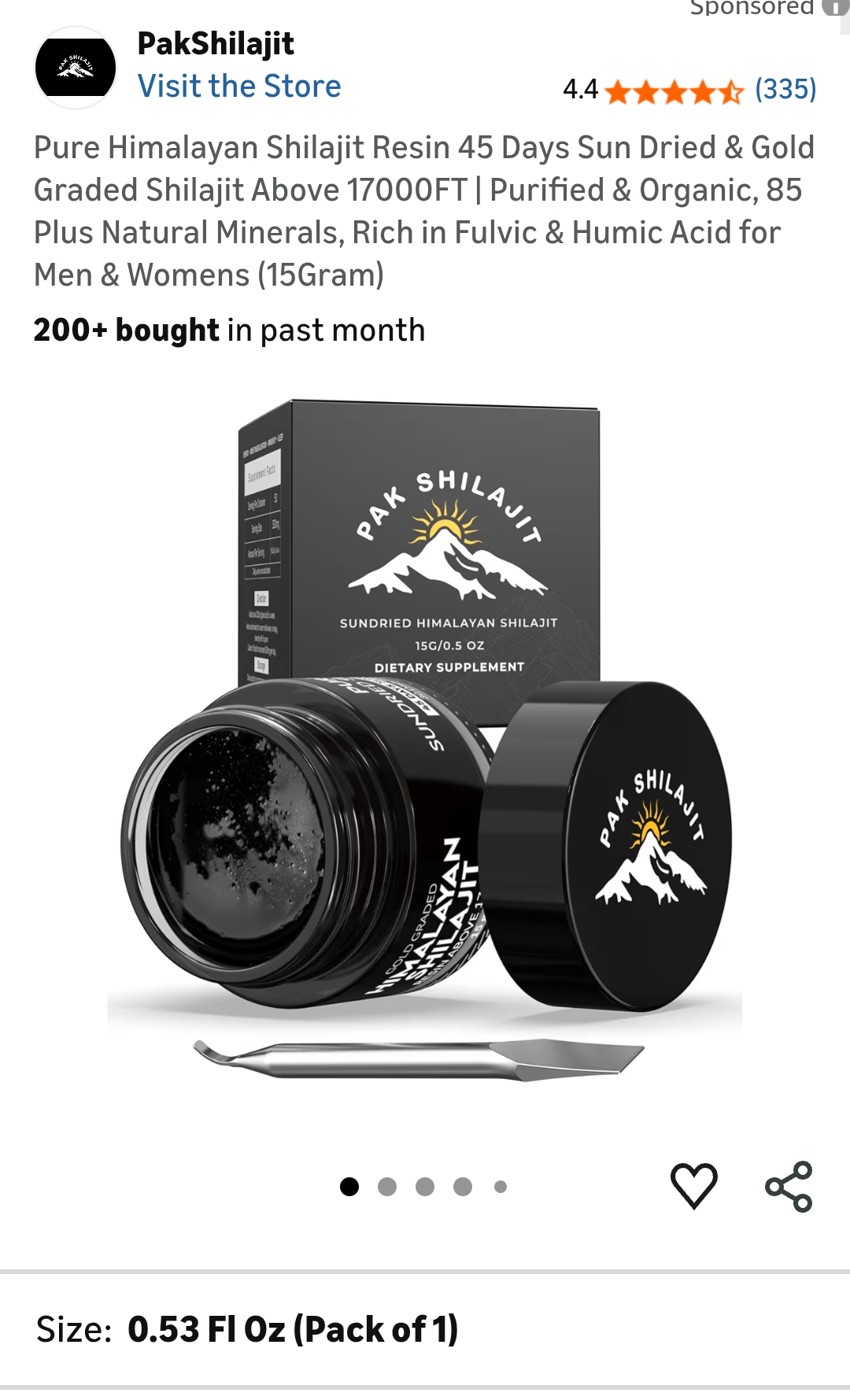 Pure Himalayan Shilajit